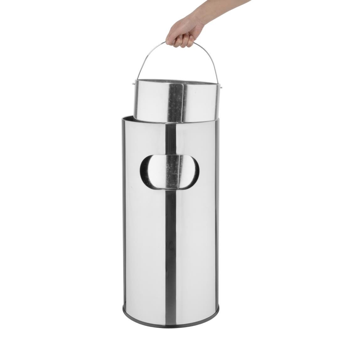 Cendrier poubelle Bolero 30L - NISBETS
