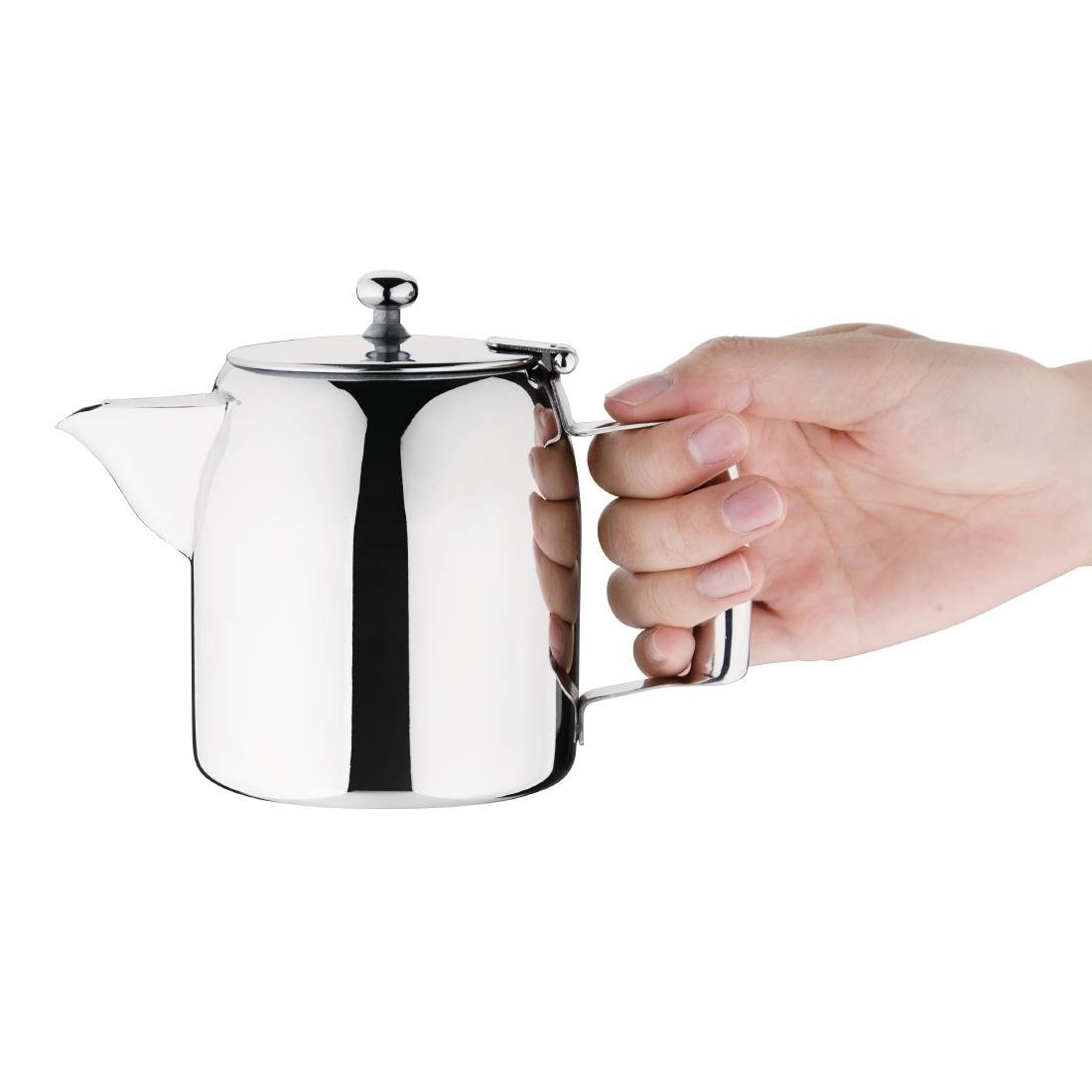 Théière inox Olympia Cosmos 570ml - NISBETS