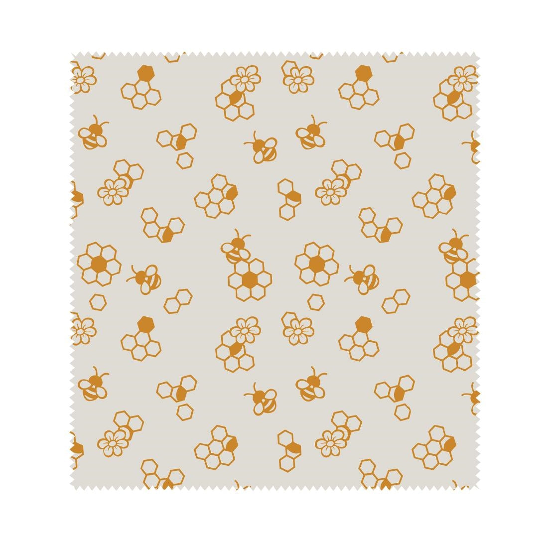 Feuilles d'emballage alimentaire à la cire d'abeille Nuts taille S (lot de 10) - NISBETS
