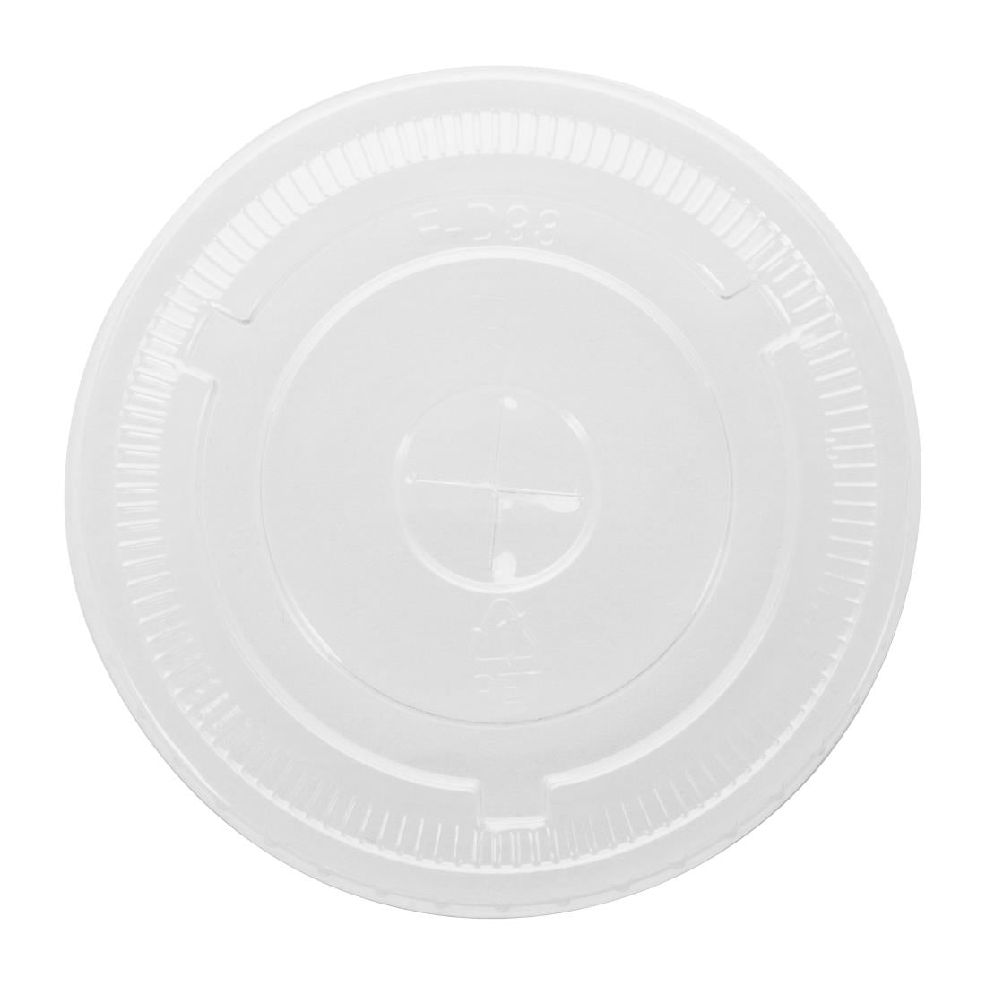 Couvercles plats en rPET Fiesta Recyclable pour gobelets 340/455/568ml (lot de 400)