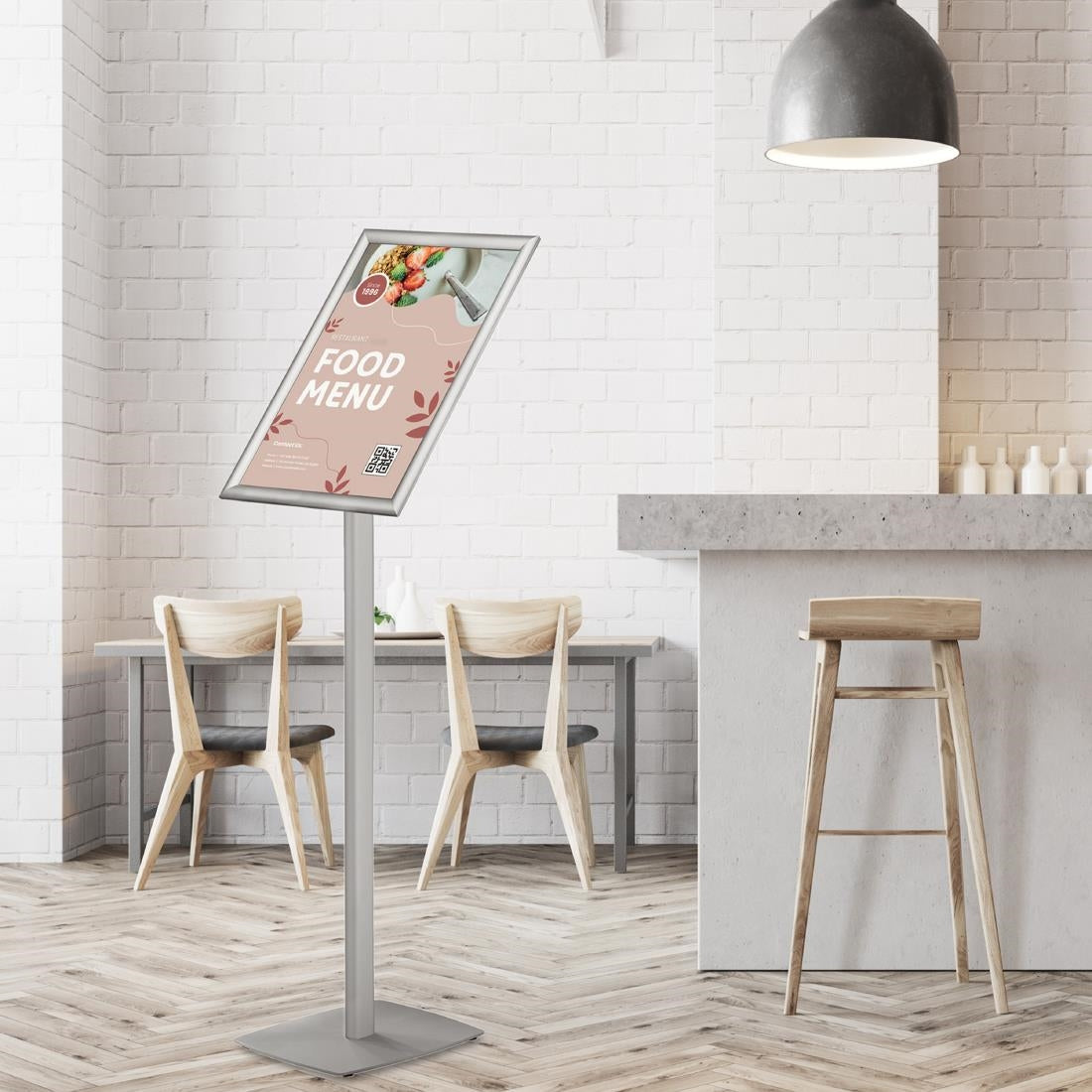 Porte-affiche Europel avec cadre clipsable A3 25mm