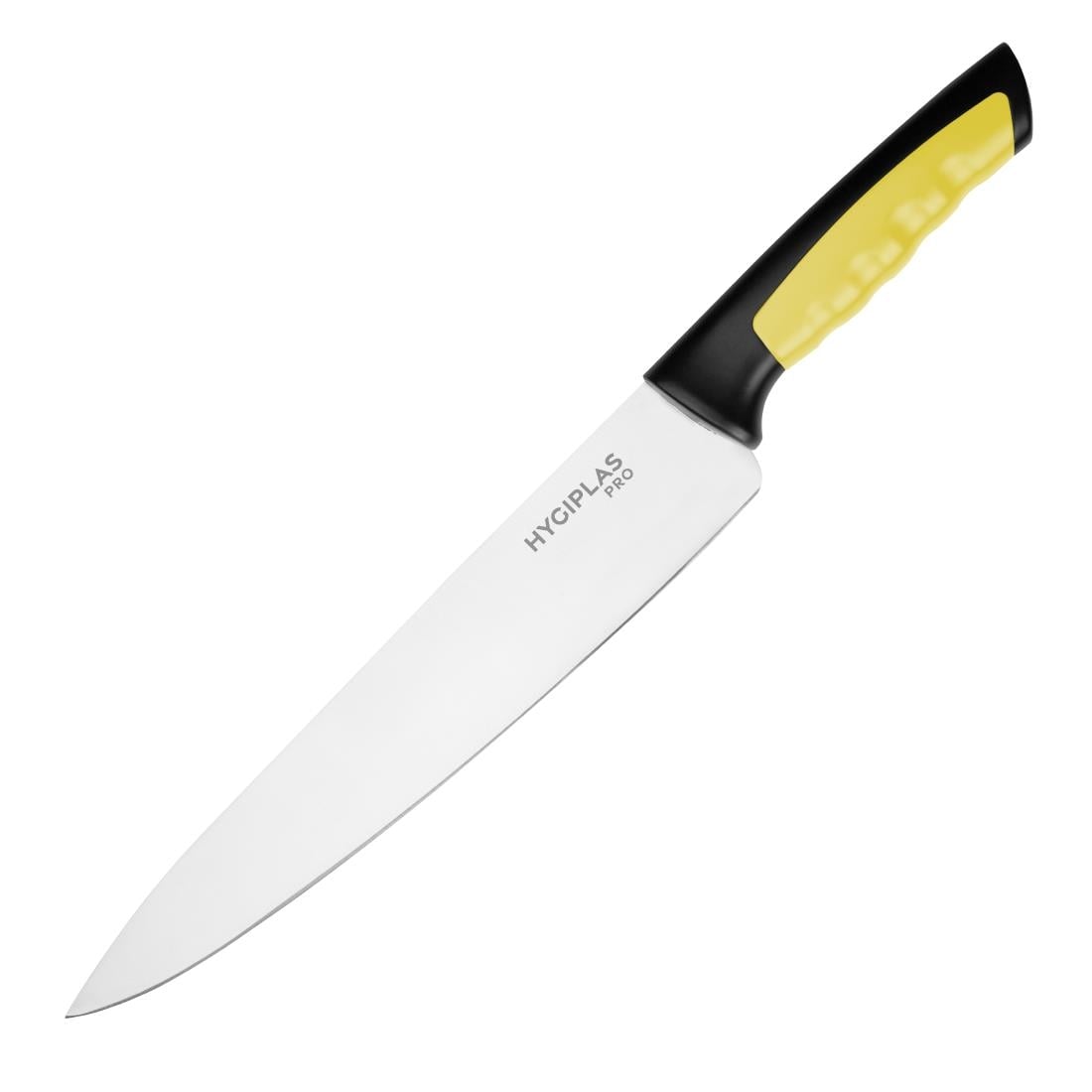 Couteau de cuisine Hygiplas Pro jaune 25cm - NISBETS