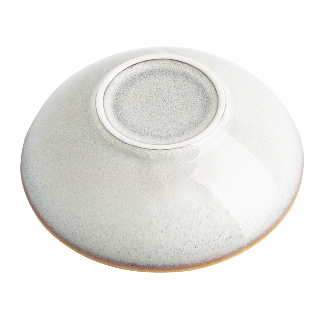 Bols évasés Olympia Drift gris uni 155 mm (Pack de 6)