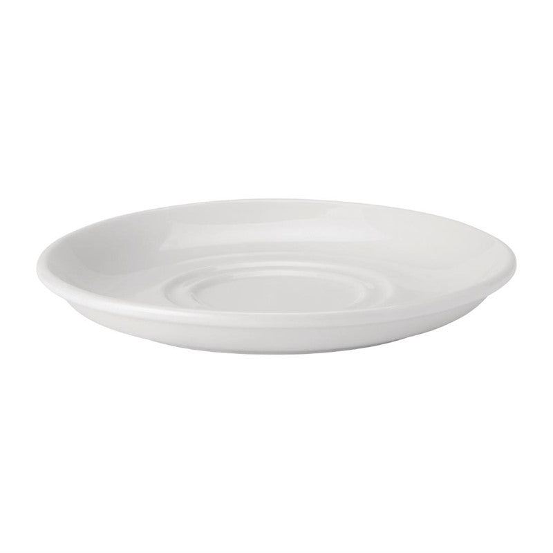 Soucoupes double puits Utopia Pure White 150 mm (lot de 24)