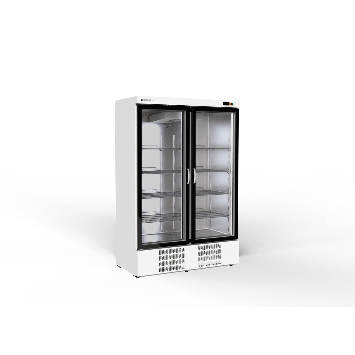 Armoire gourmet 2 porte vitrée positive - EBR-1302-BI - CODIGEL