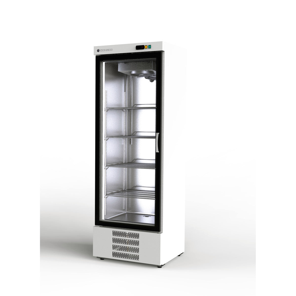 Armoire gourmet 1 porte vitrée positive - EBR-751-BI - CODIGEL