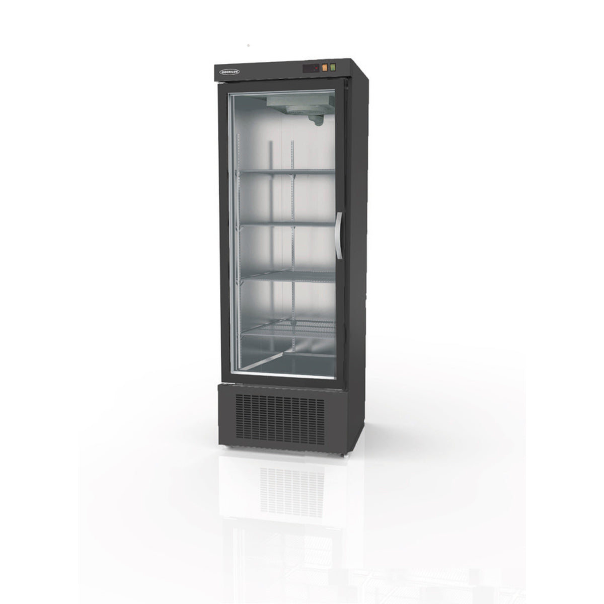 Armoire gourmet 1 porte vitrée négative - EBC-751-NI - CODIGEL