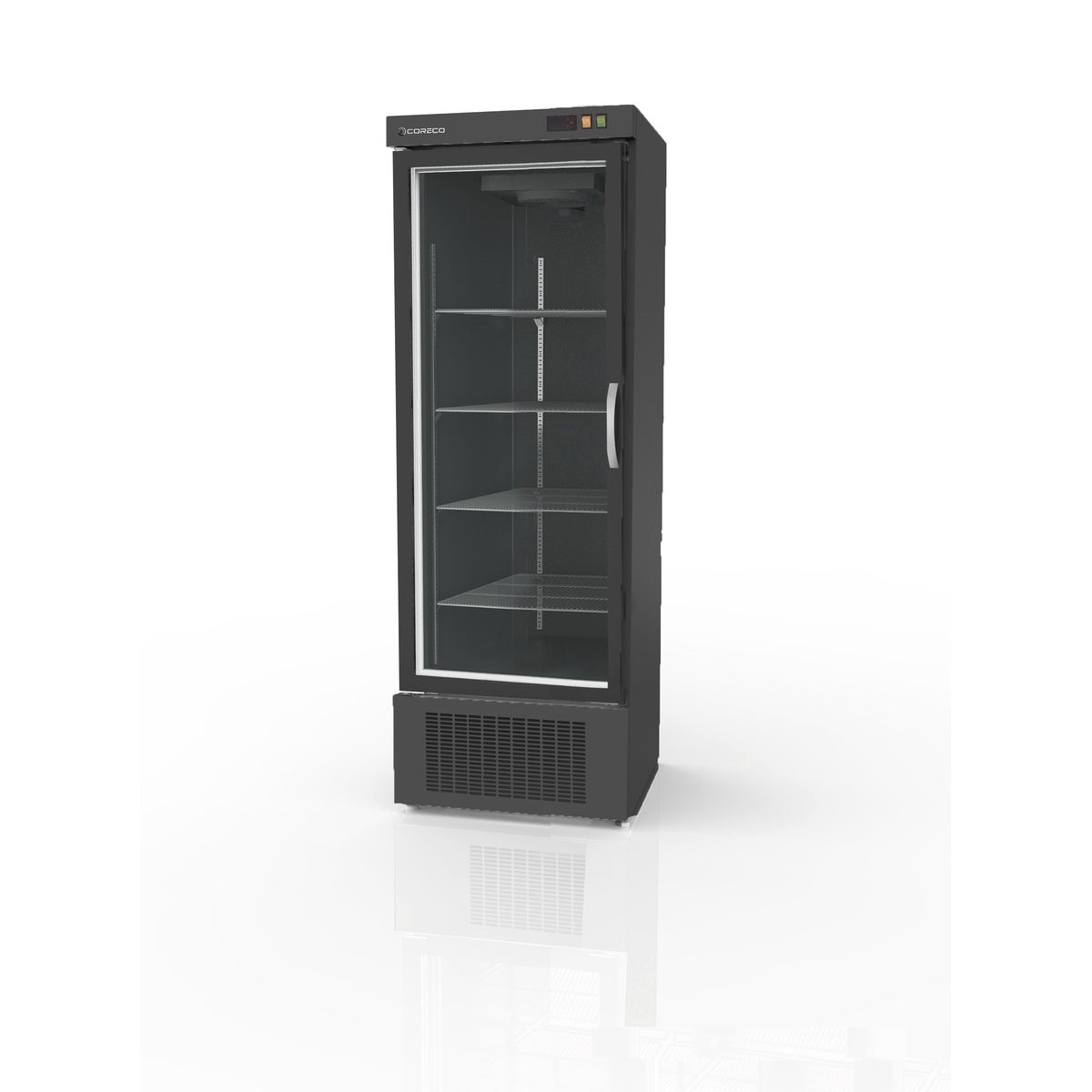 Armoire gourmet 1 porte vitrée négative - EBC-751-NN - CODIGEL