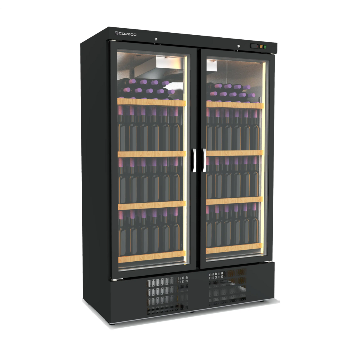 Armoire à vin mono-température 2 portes - EBRW-1302-NI - CODIGEL