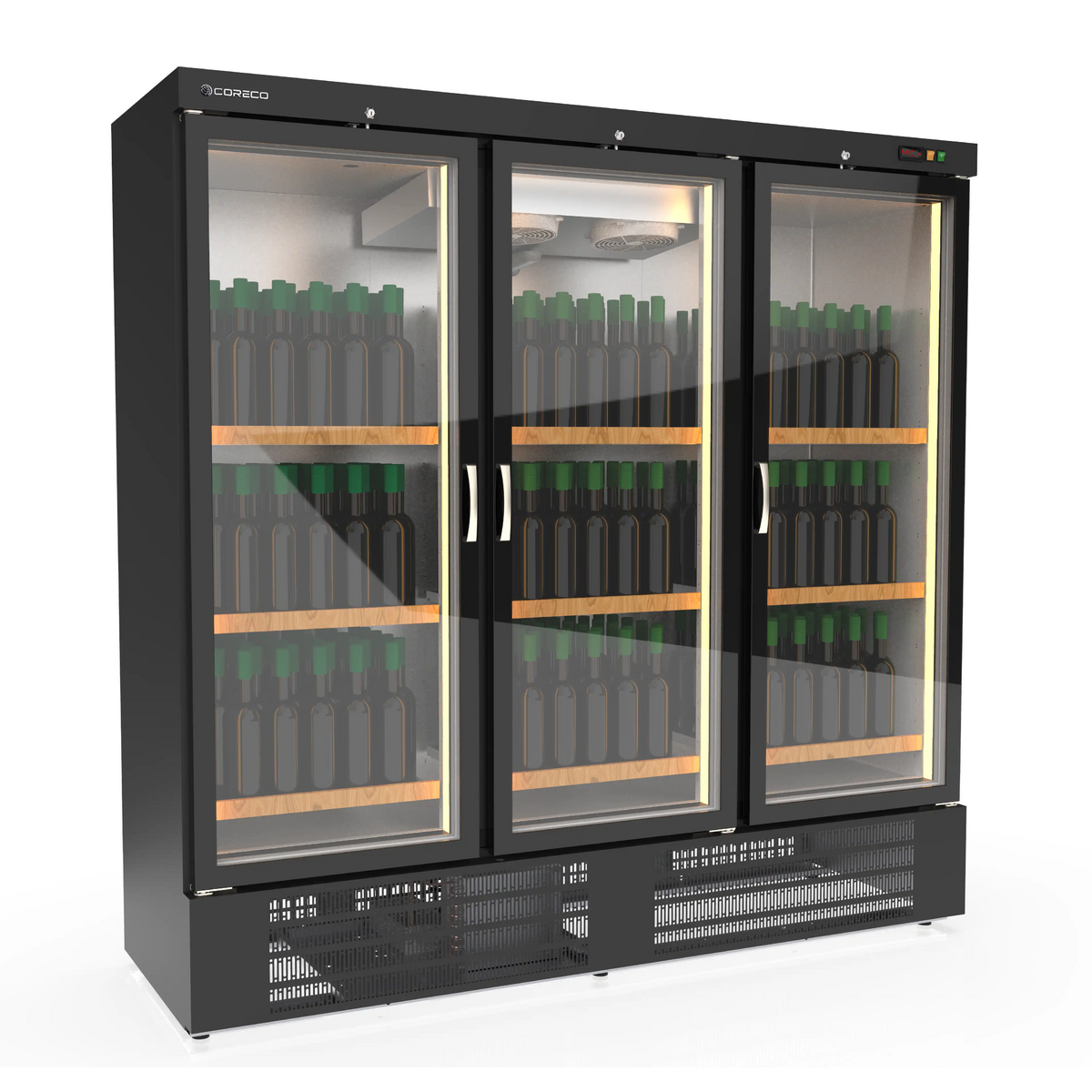 Armoire à vin mono-température 3 portes - EBRW-2003-NI - CODIGEL