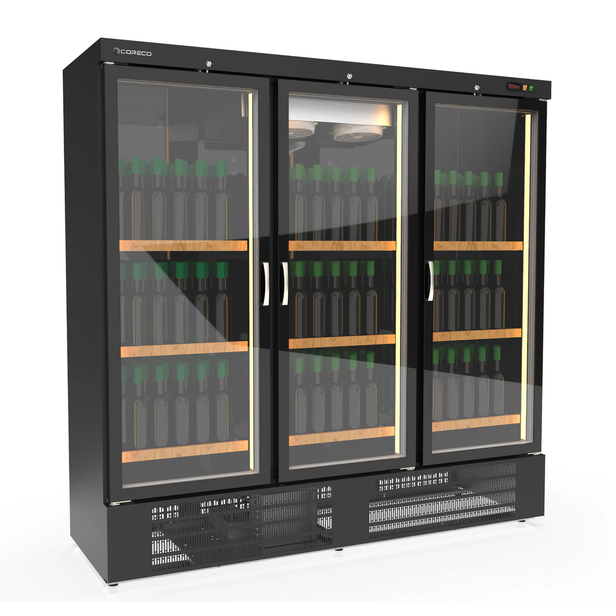 Armoire à vin mono-température 3 portes - EBRW-2003-NI - CODIGEL