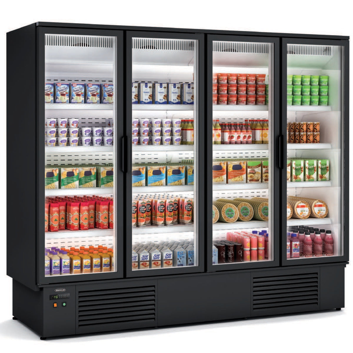 Vitrine EFIMARKET positive - EFI-4R-M1-LC - CODIGEL