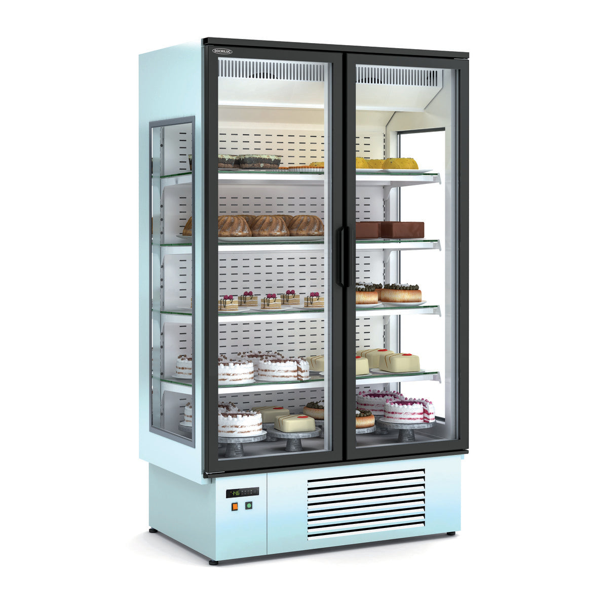 Vitrine EFIMARKET patisserie positive - EFILP-2R-M1-LV - CODIGEL