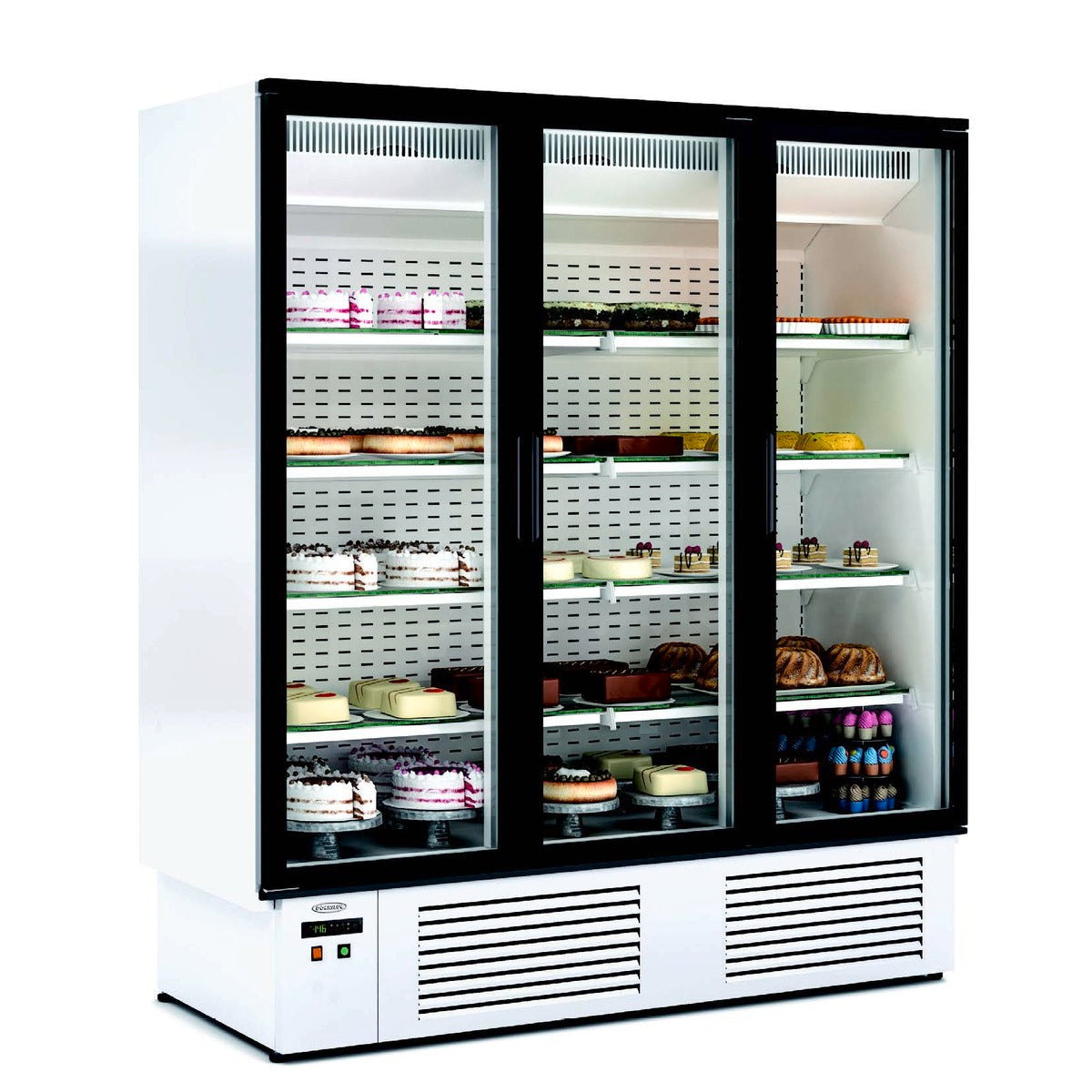 Vitrine EFIMARKET patisserie positive - EFILP-3R-M1-LC - CODIGEL