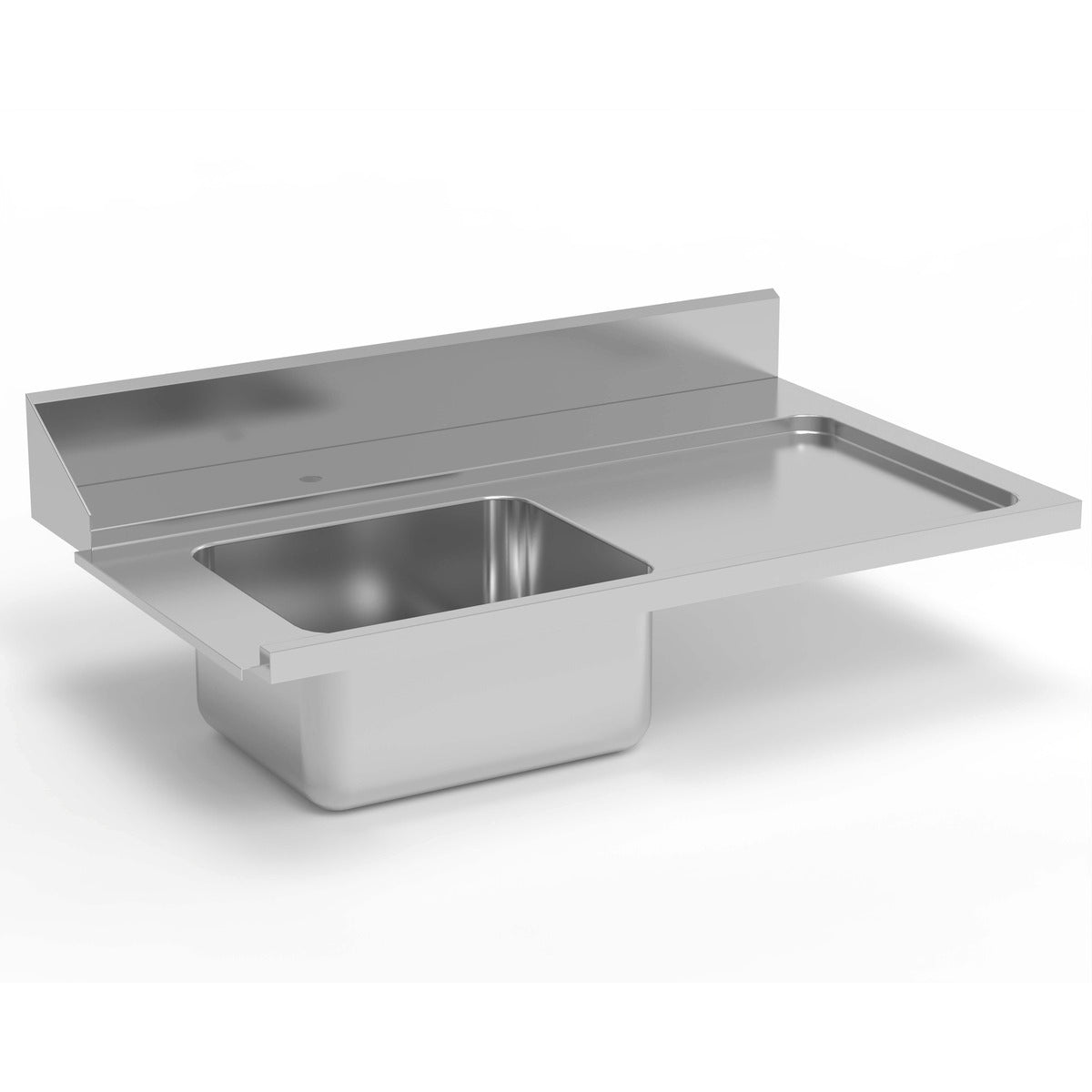 Plan de travail mural de prélavage avec bac - EP-120D - CODIGEL