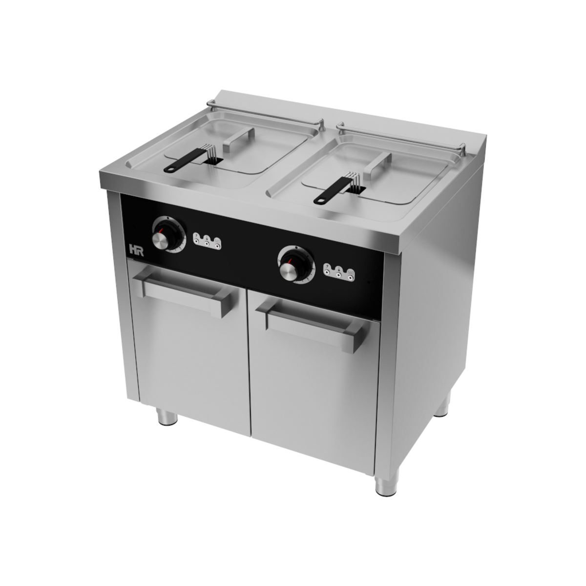 Friteuse 10l+10l série 600 sur placard - FD10L10L8M600E - CODIGEL