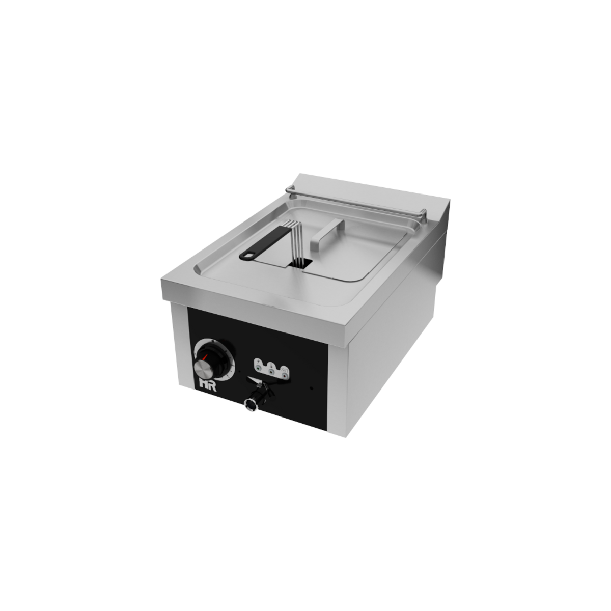 Friteuse 10l triphasée série 600 á poser - FD10L8T600S - CODIGEL