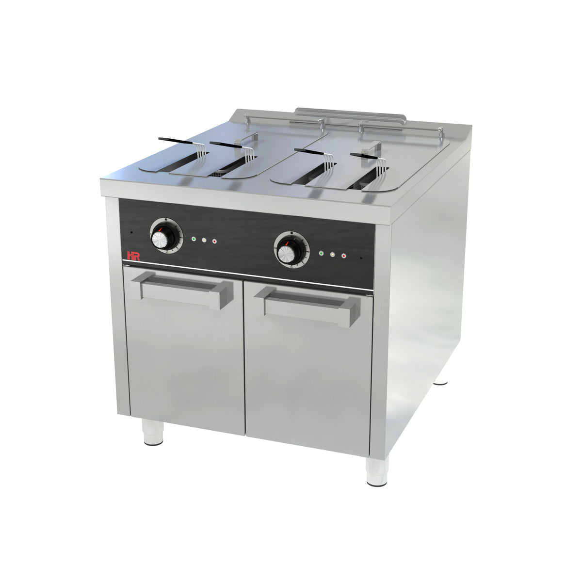 Friteuse 22L + 22L Triphasée Série 900 sur placard - FD22L22LTRIF900E - CODIGEL