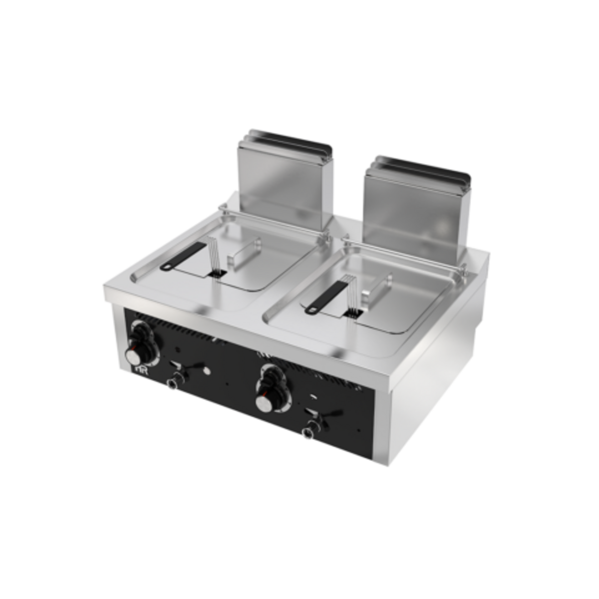 Friteuse á gaz 8l+8l série 600 á poser - FDG8L8L600S - CODIGEL