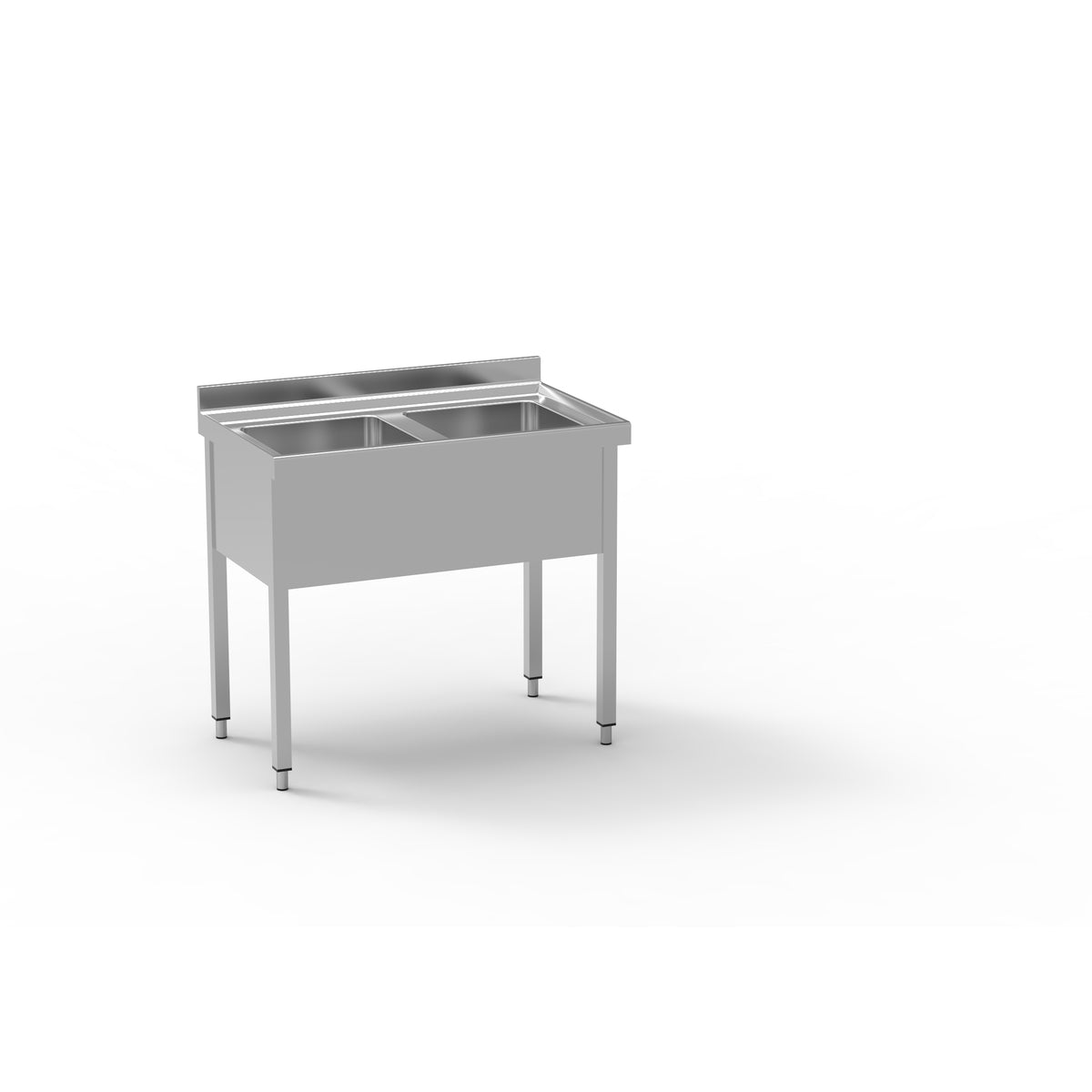 Plonge standard série 600 en inox - FGB-106/20 - CODIGEL