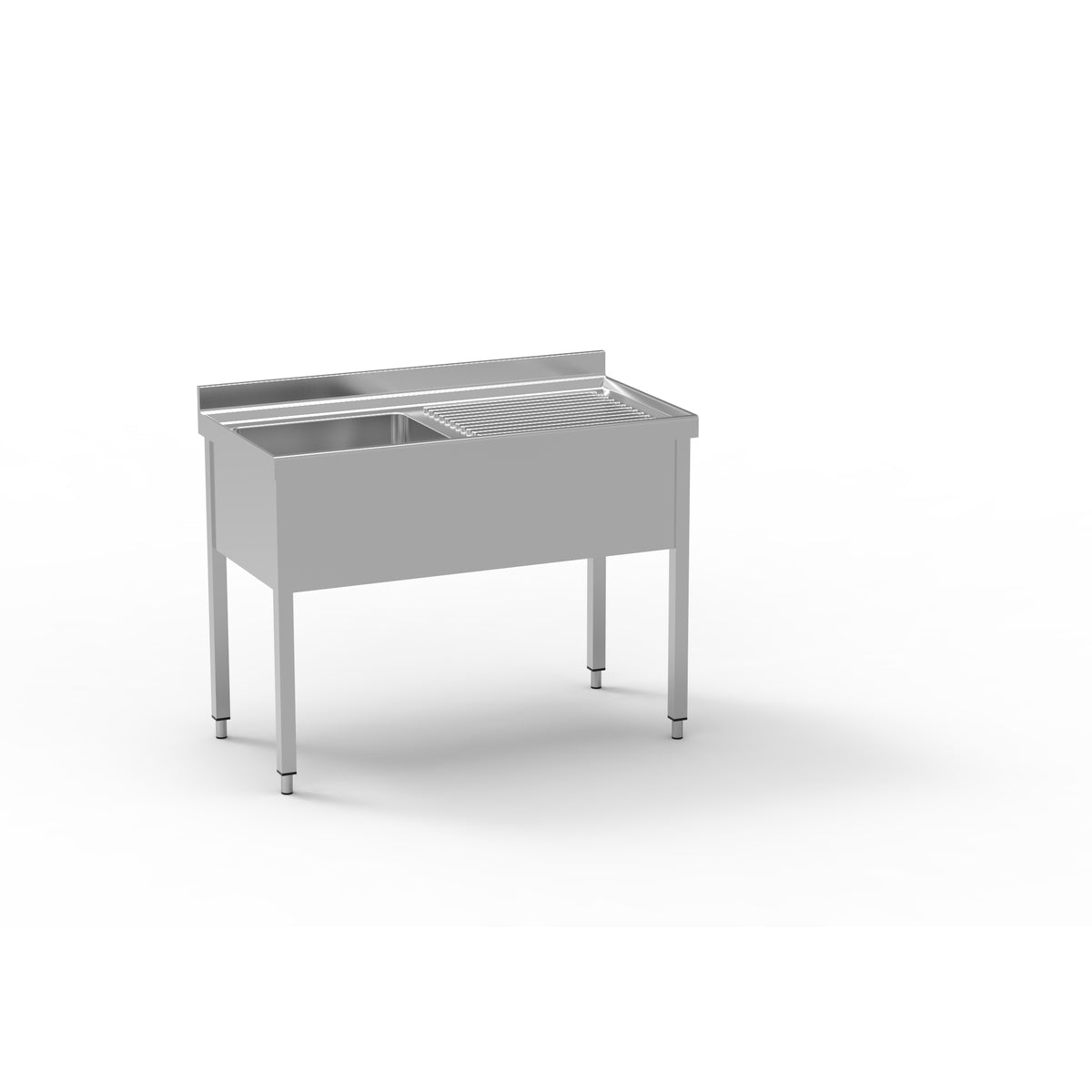 Plonge standard série 600 en inox - FGB-126/11D - CODIGEL