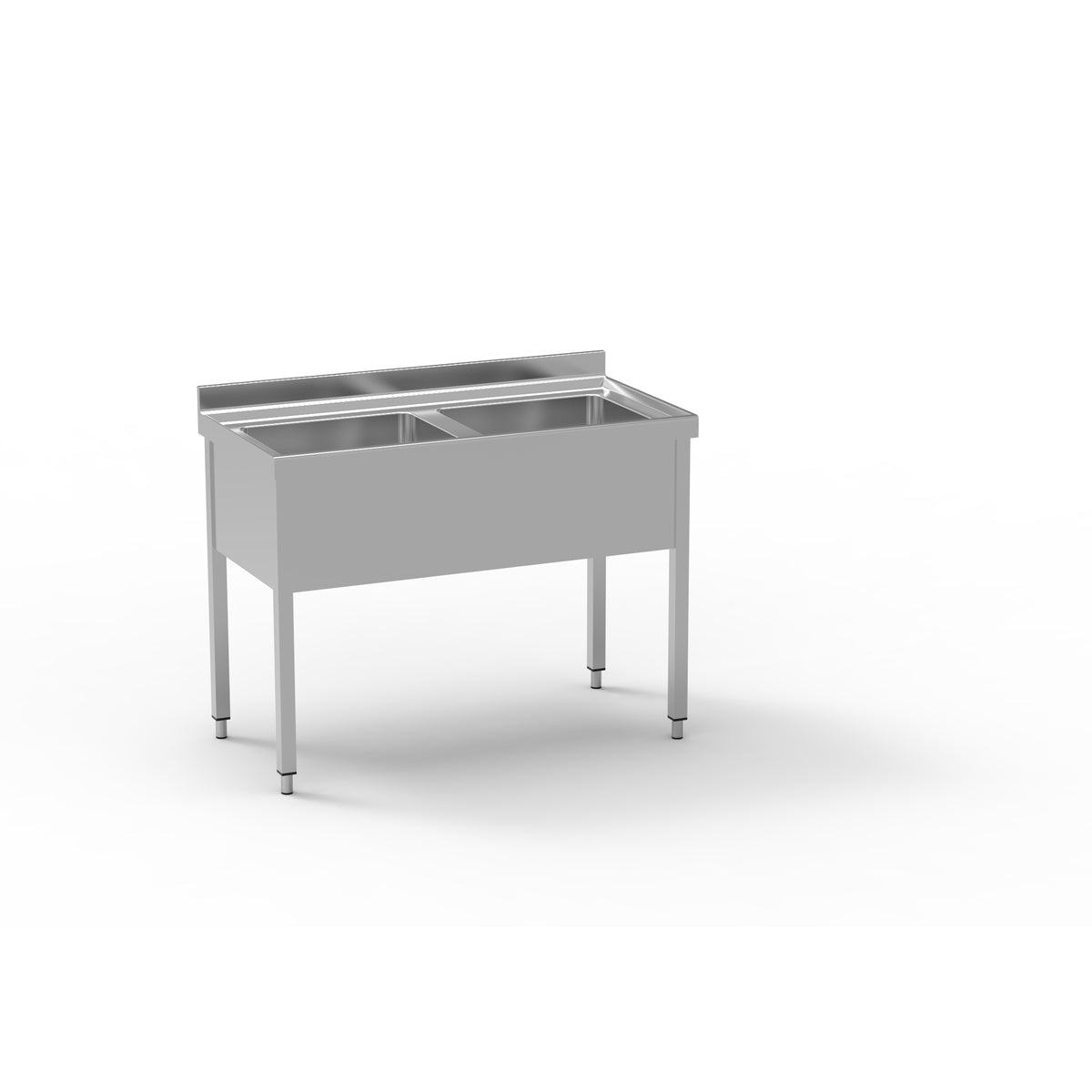 Plonge standard série 600 en inox - FGB-126/20 - CODIGEL