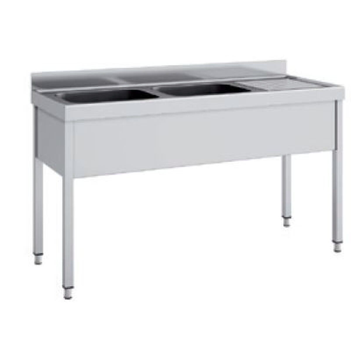 Plonge standard série 550 en inox - FGB-1455/21I - CODIGEL