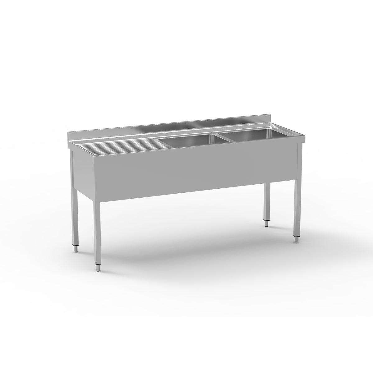 Plonge standard série 600 en inox - FGB-186/21I - CODIGEL