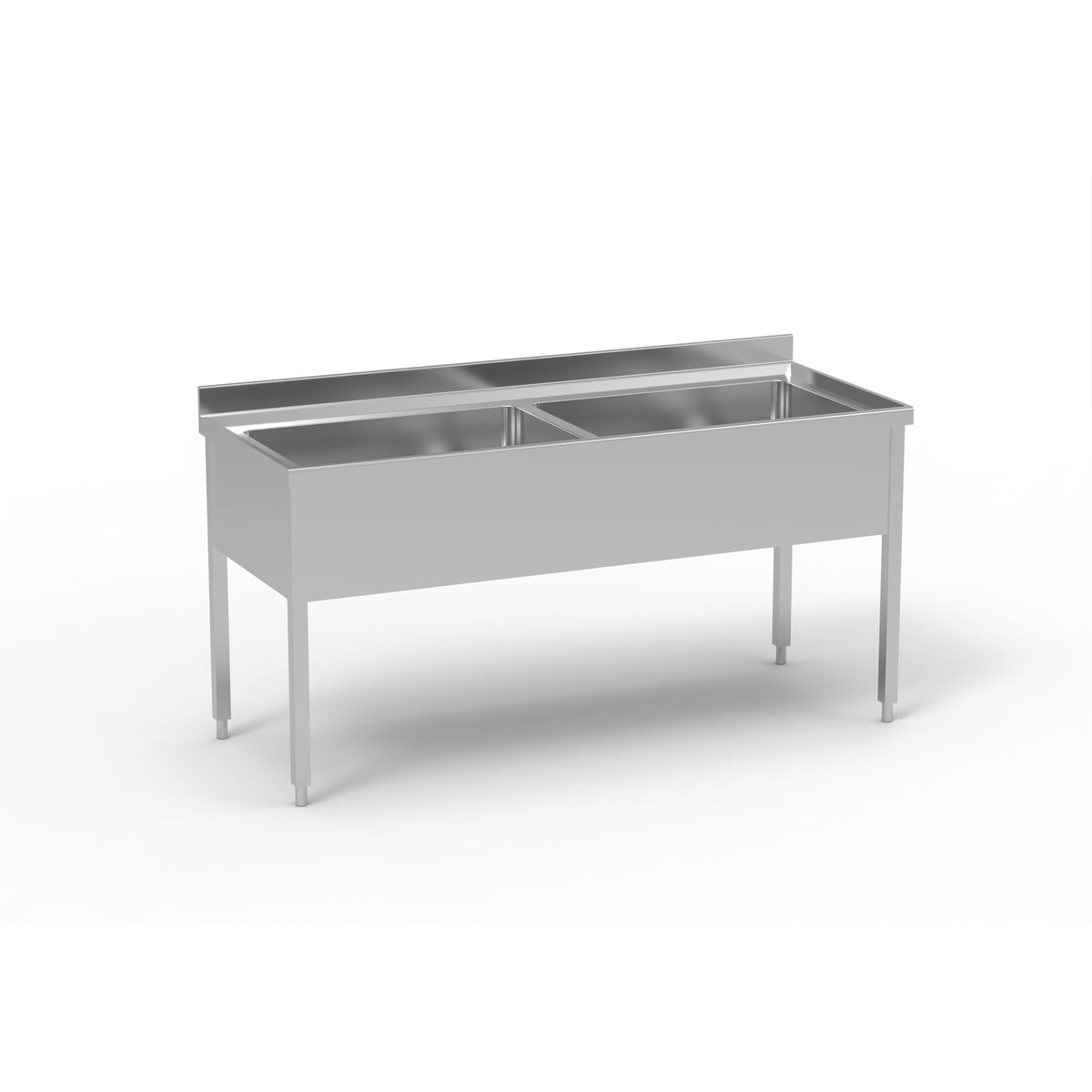 Plonge grande capacité série 700 en inox - FGB-187/20 - CODIGEL