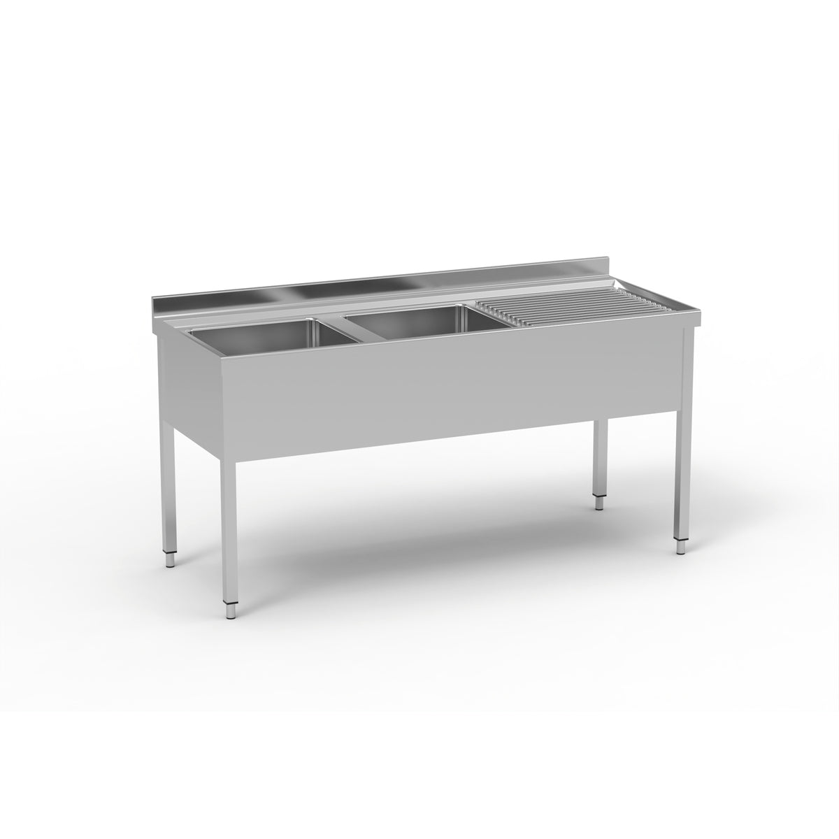 Plonge standard série 700 en inox - FGB-187/21D - CODIGEL