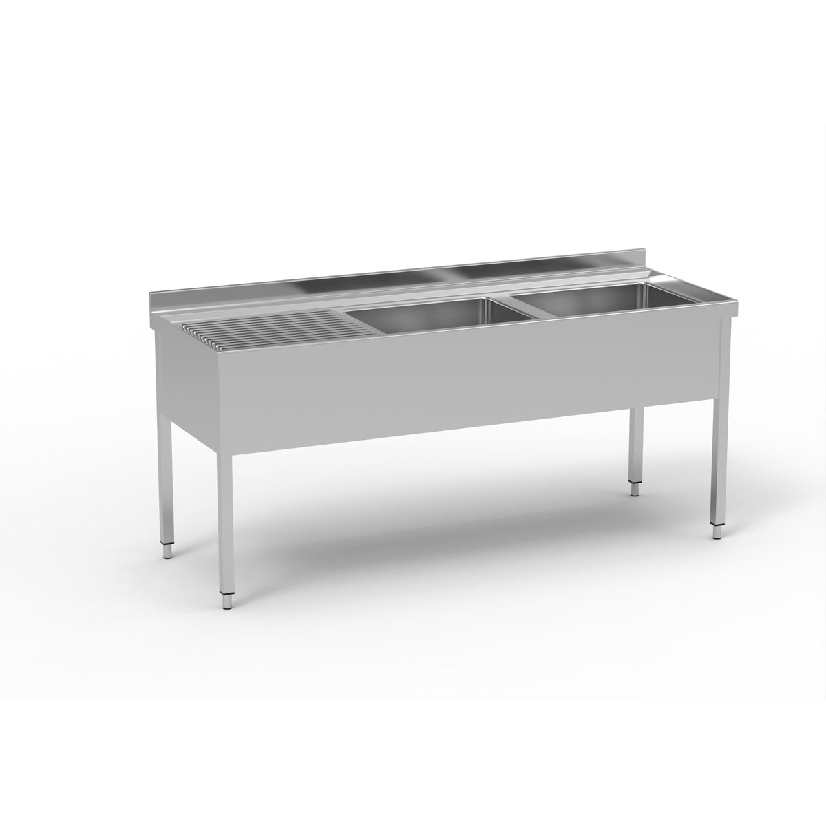 Plonge standard série 700 en inox - FGB-207/21I - CODIGEL