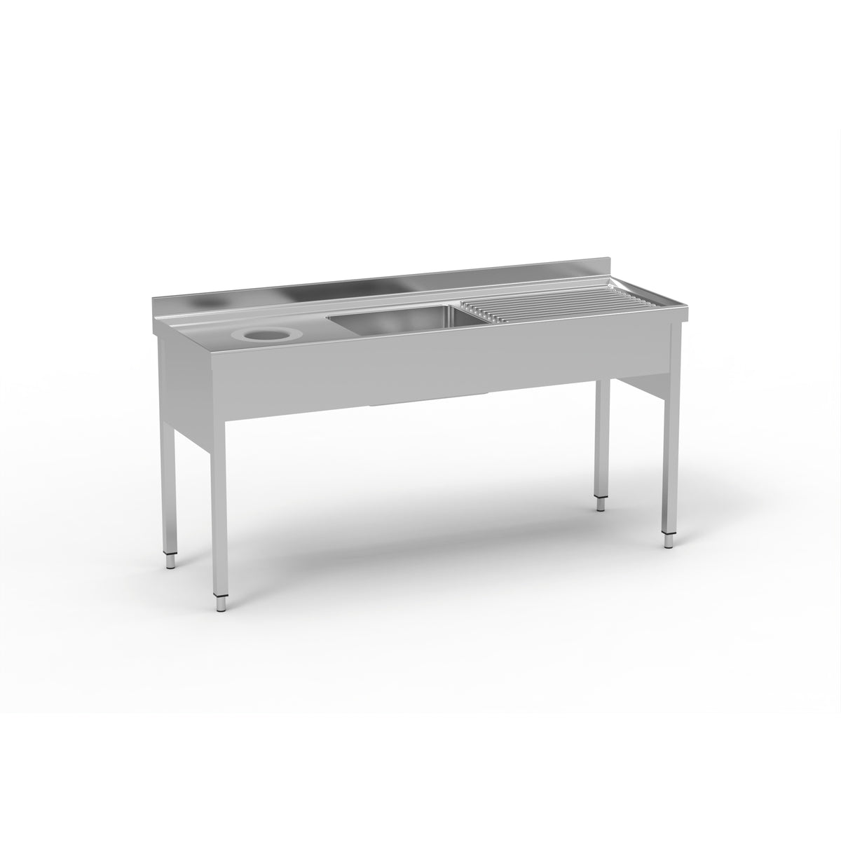 Plonge avec trou vide-déchets - FGBD-187/111D - CODIGEL