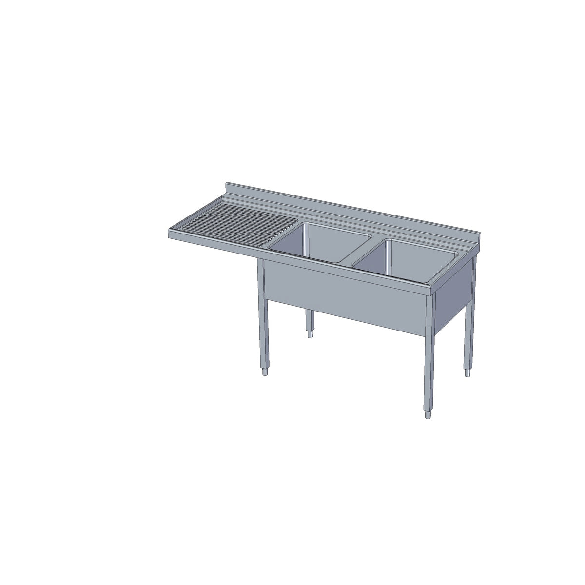 Plonge lave-vaisselle incorporé - FGL-187/21-I - CODIGEL