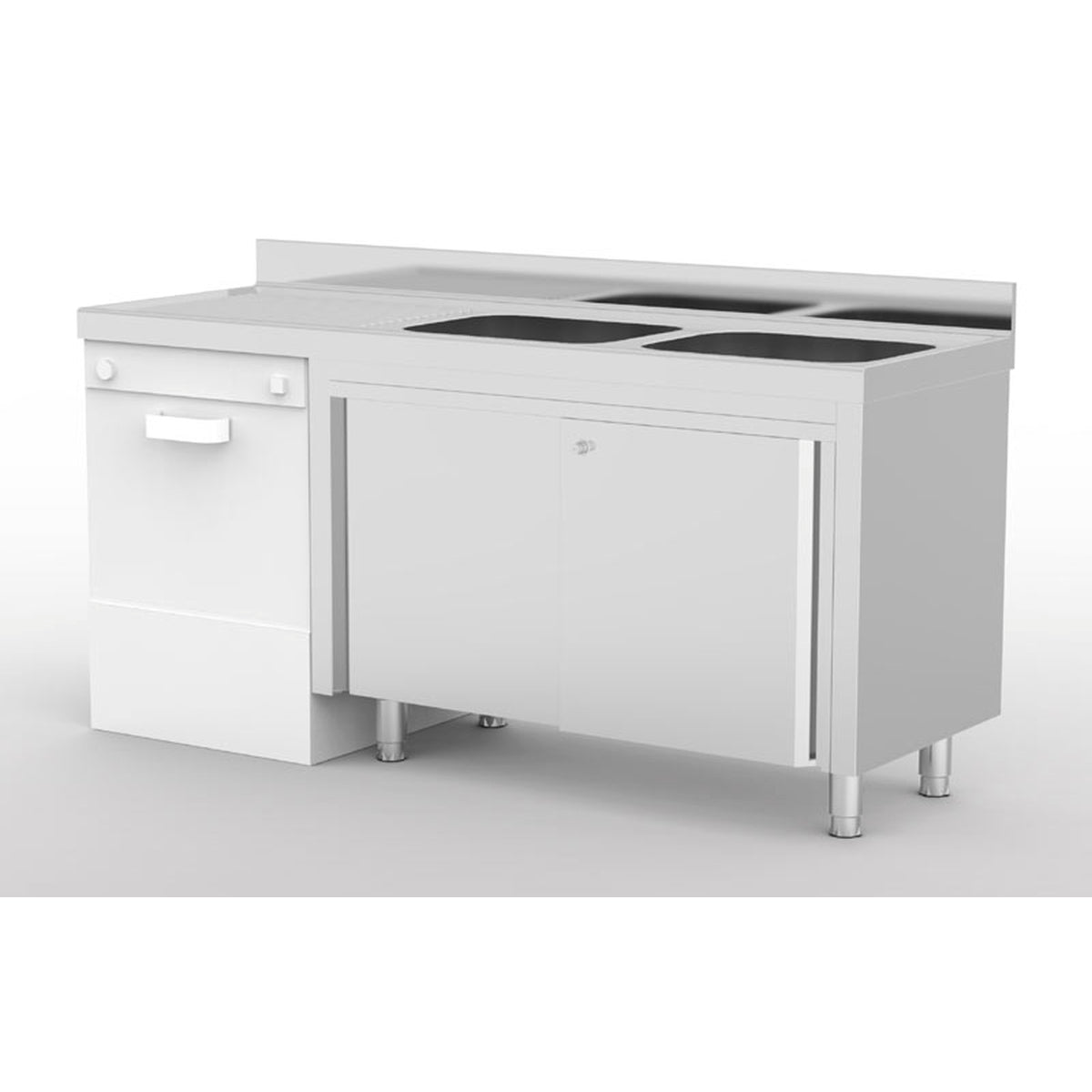 Plonge lave-vaisselle incorporé - FMLM-187/21-I - CODIGEL