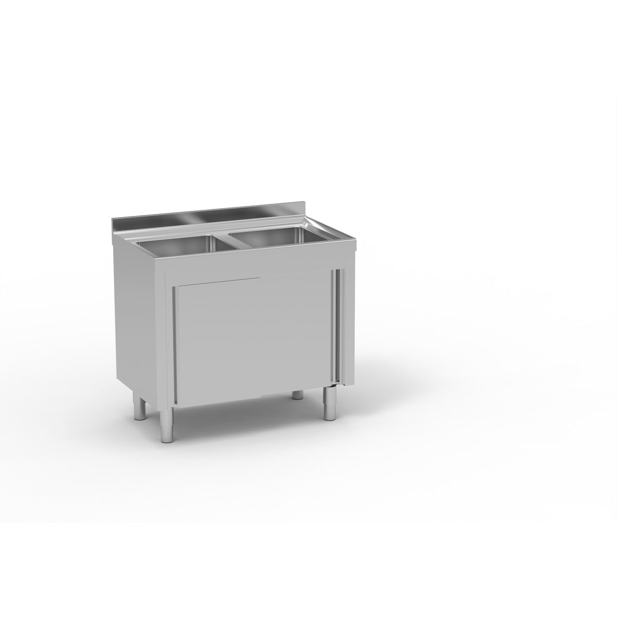 Meuble plonge inox - FMM-106/20 - CODIGEL