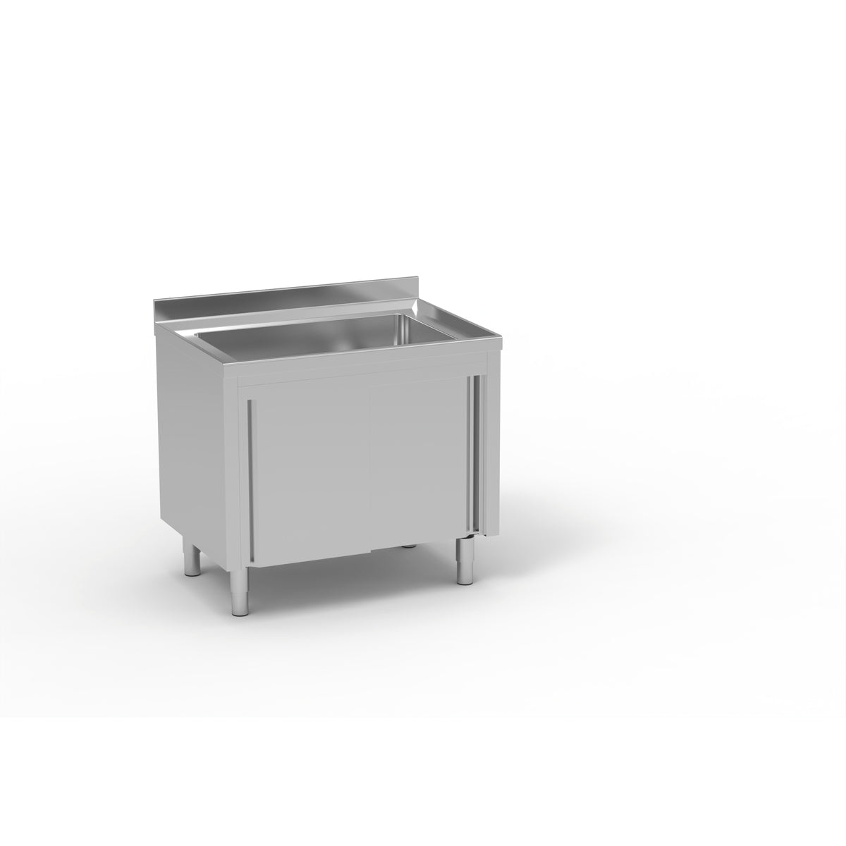 Meuble plonge inox - FMM-107/10 - CODIGEL