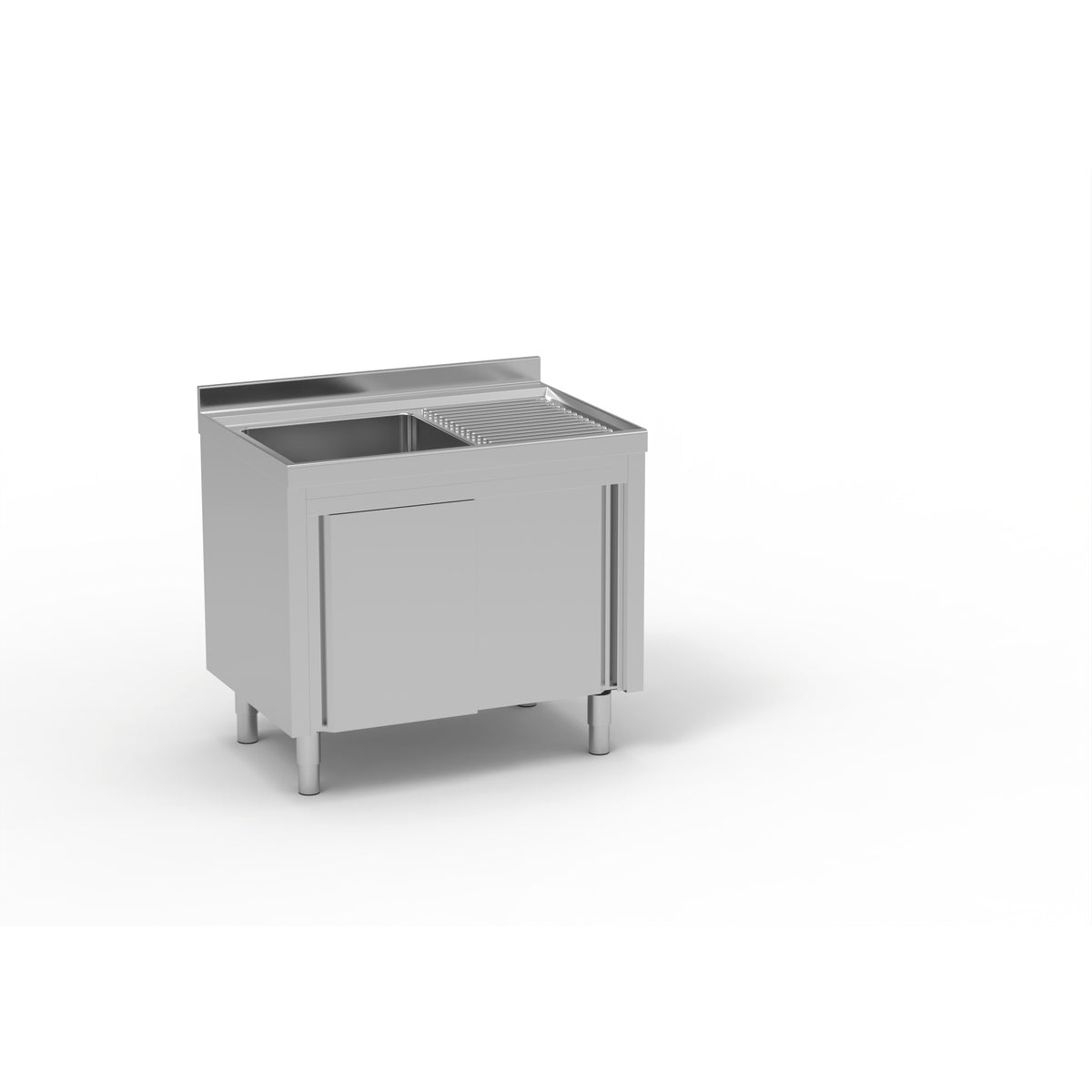 Meuble plonge inox - FMM-107/11D - CODIGEL