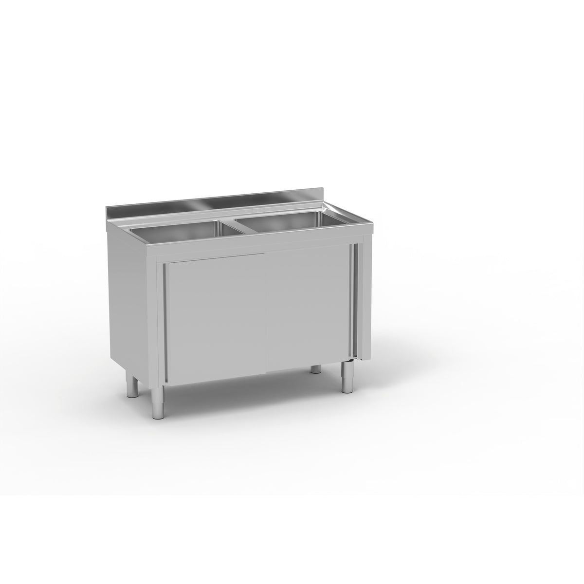 Meuble plonge inox - FMM-126/20 - CODIGEL