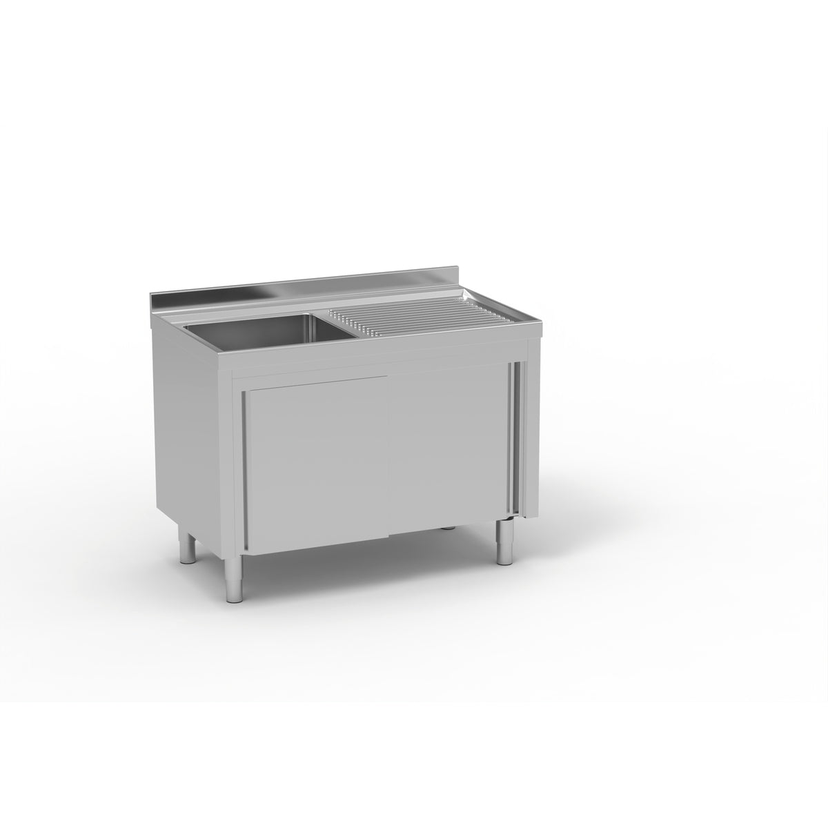 Meuble plonge inox - FMM-127/11D - CODIGEL