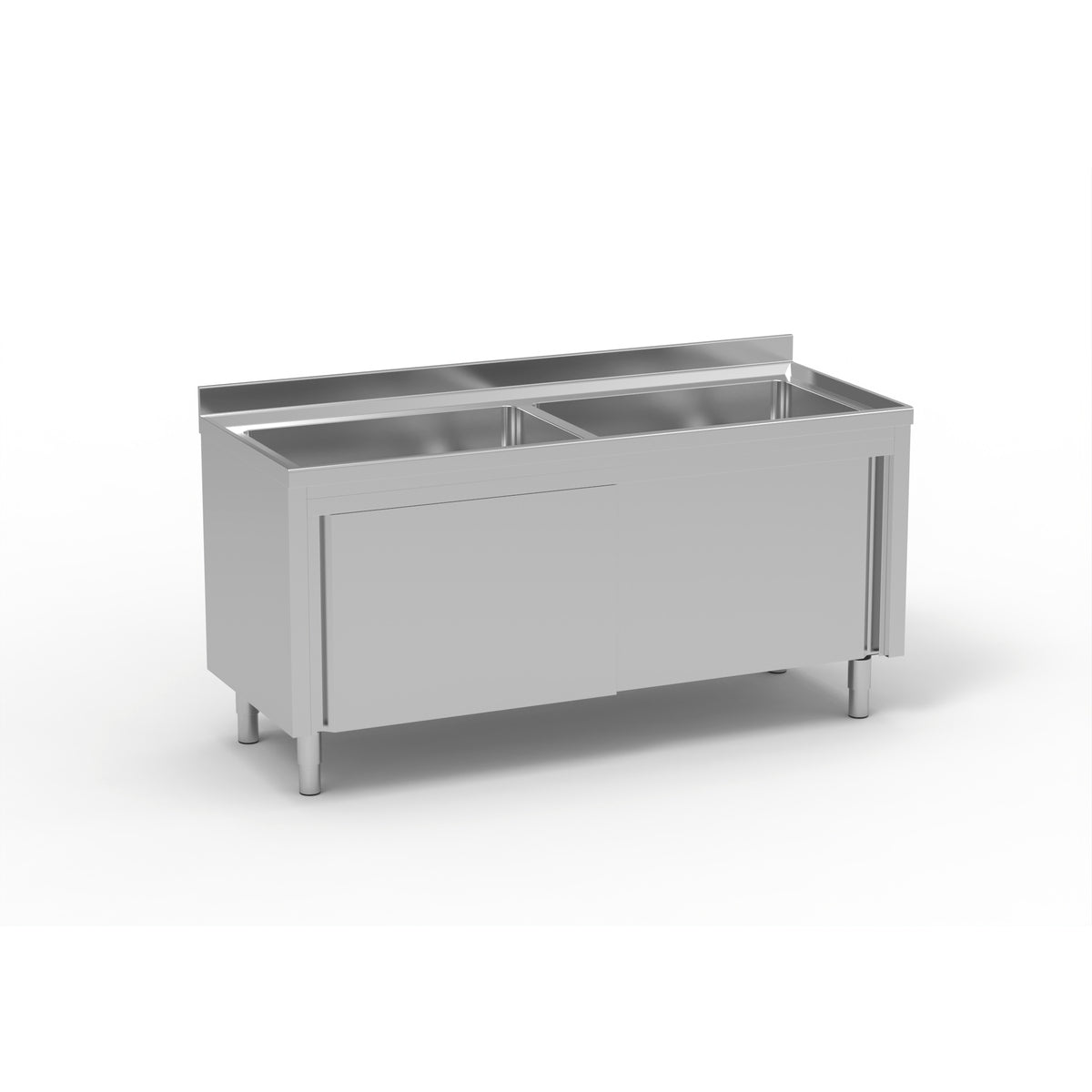 Meuble plonge inox - FMM-187/20 - CODIGEL