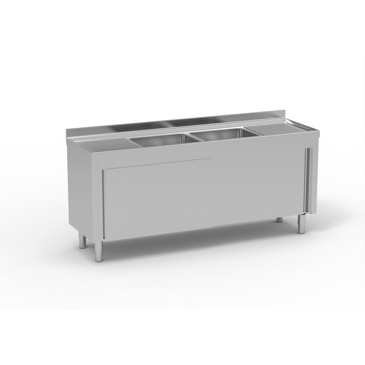 Meuble plonge inox - FMM-206/22 - CODIGEL