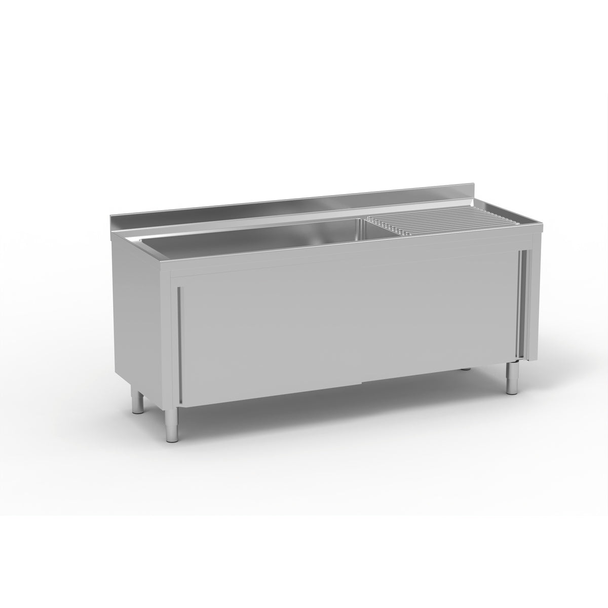 Meuble plonge inox - FMM-207/11D - CODIGEL