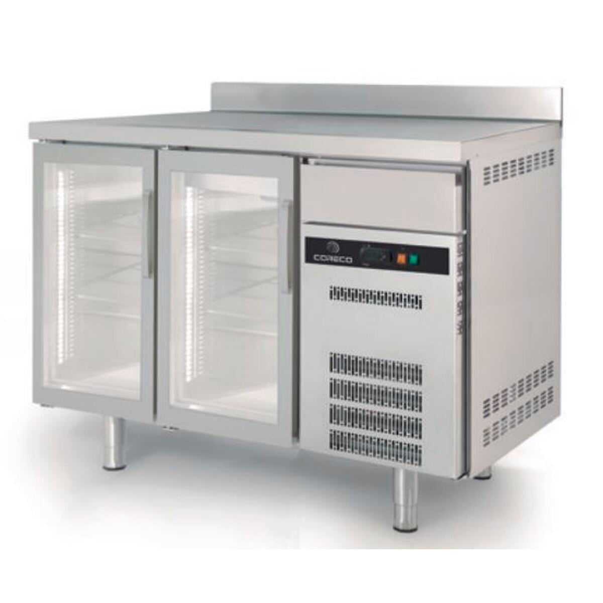 Arrière bar 600 positif S-Line - 2 portes vitrées - FSRV-150-S - CODIGEL