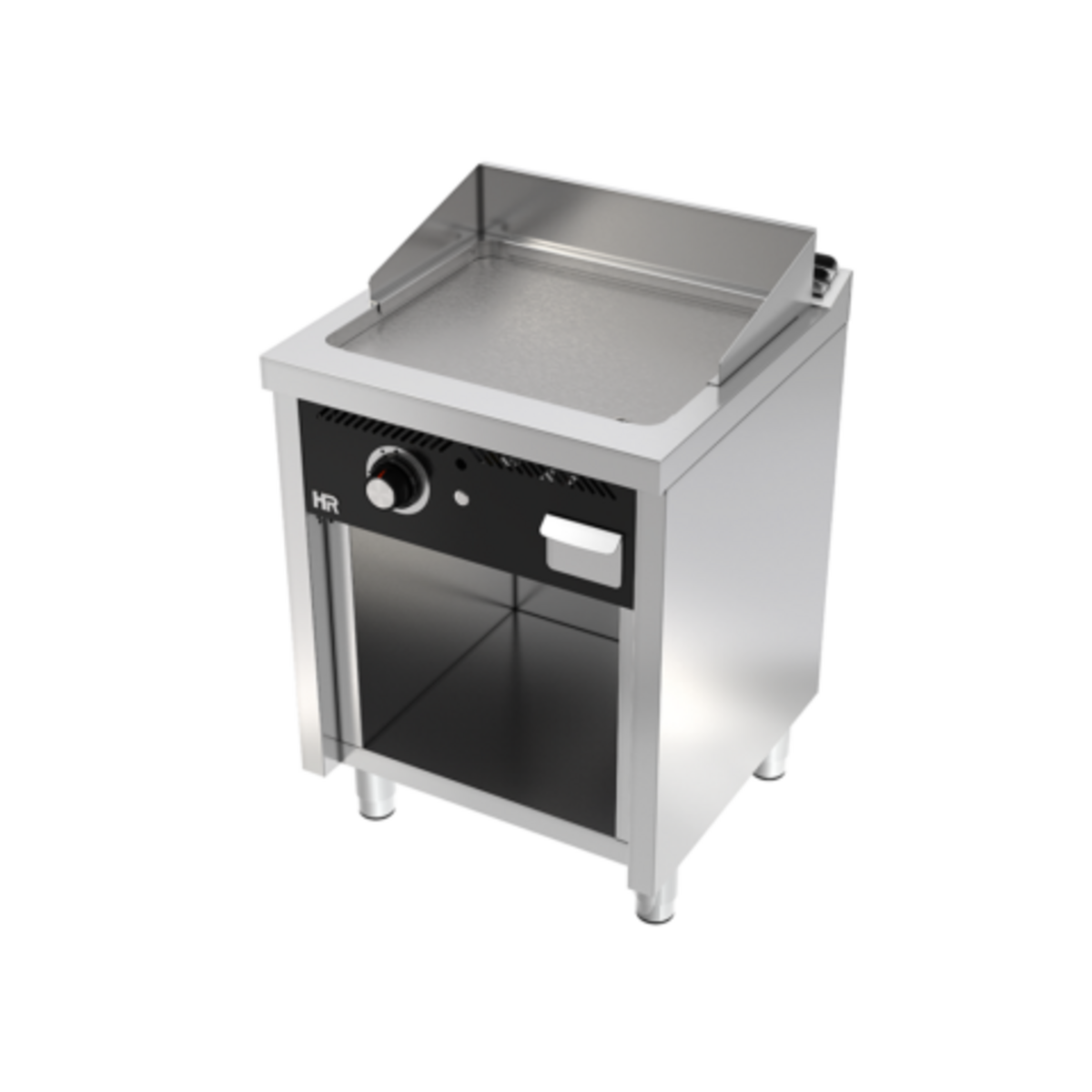 Fry-top s/600 acier rectifié 600 sur placard  - FT6006E - CODIGEL