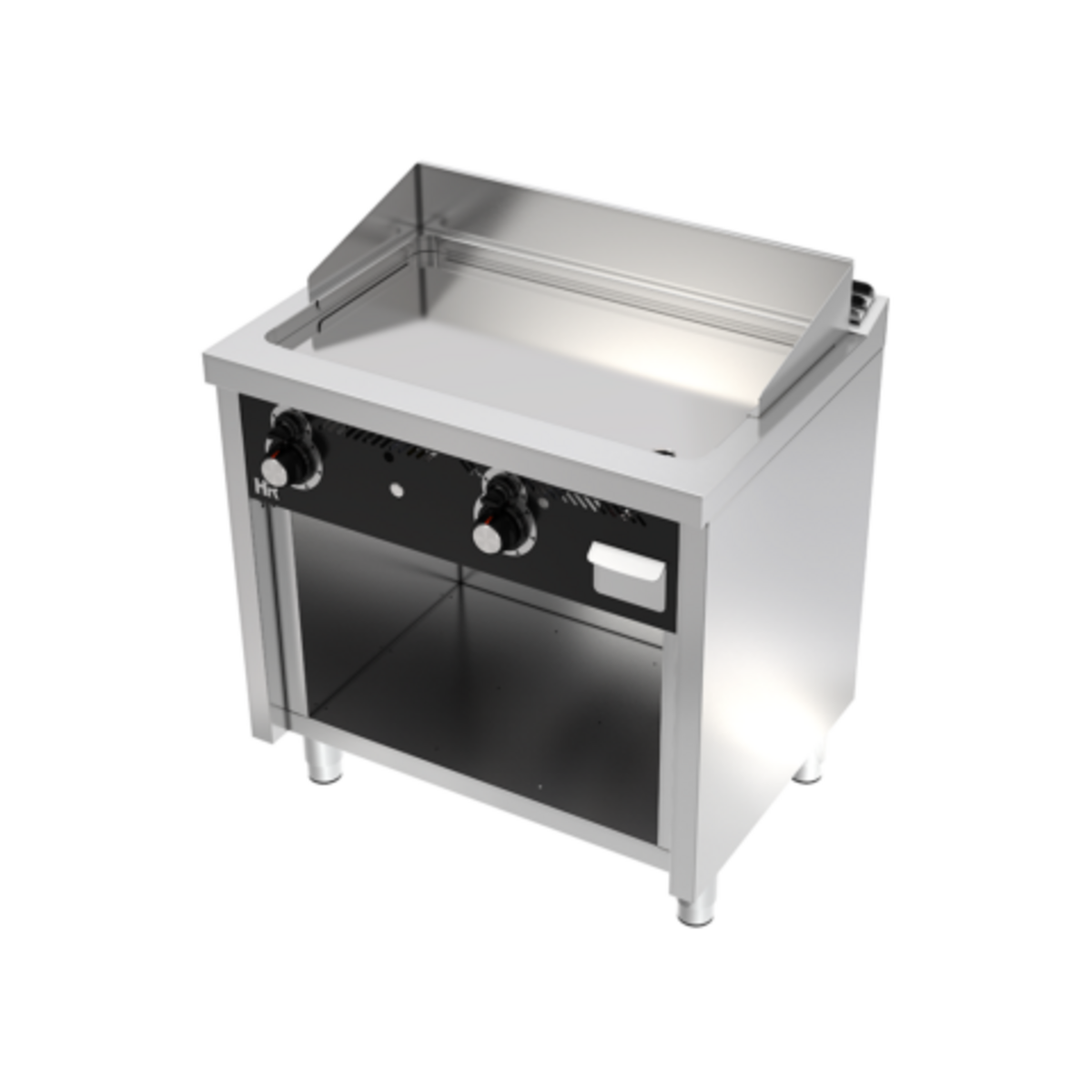 Fry-top s/600 chromée 800  sur placard  - FT6008ECR - CODIGEL