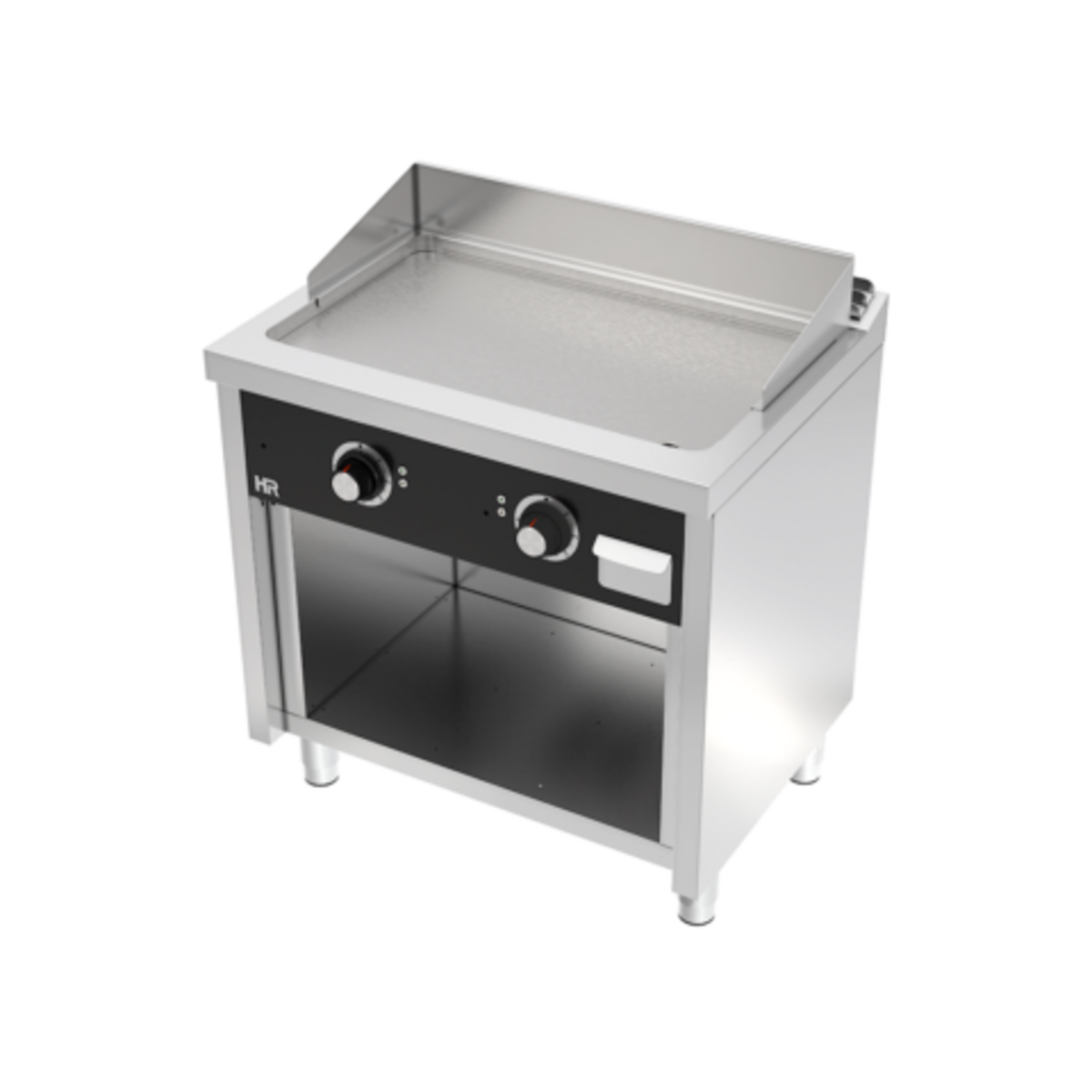 Fry top électrique 800 sur placard 600 rectifié - FTE6008E - CODIGEL