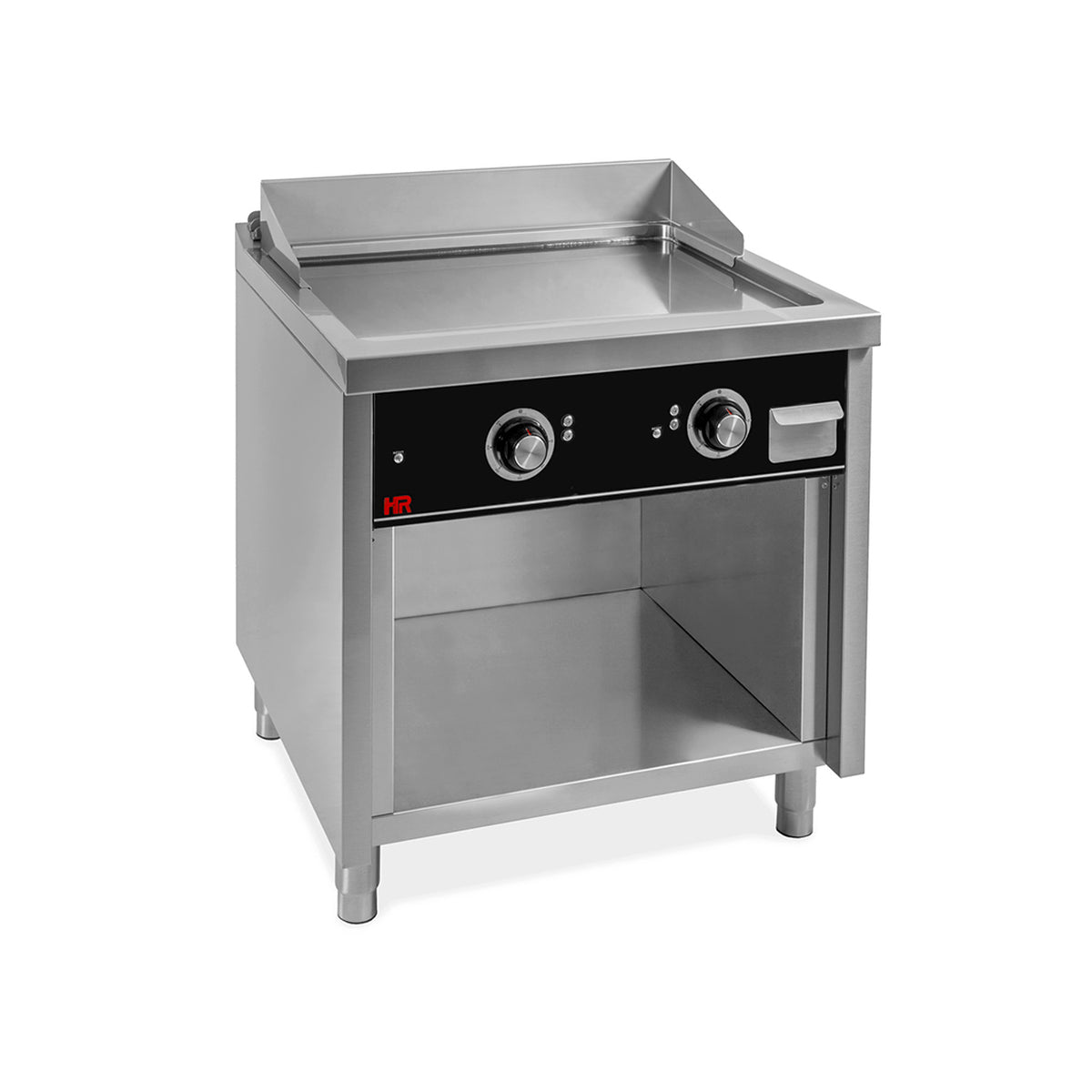 Fry top électrique 800 sur placard 750 acier rectifié  - FTE7508E - CODIGEL