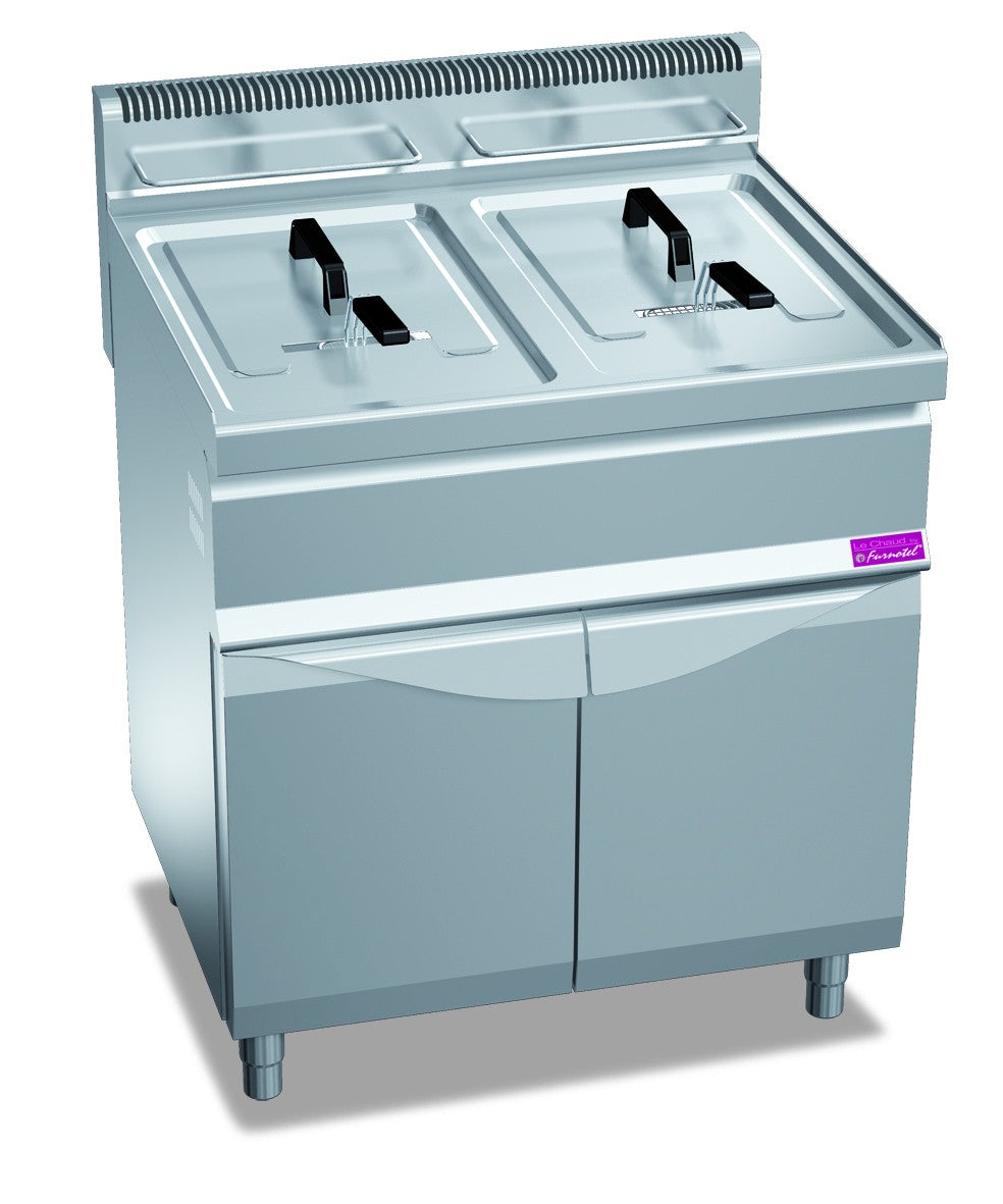 Furnotel - Friteuse gaz sur coffre - 2 x 15 litres - FG1515SC