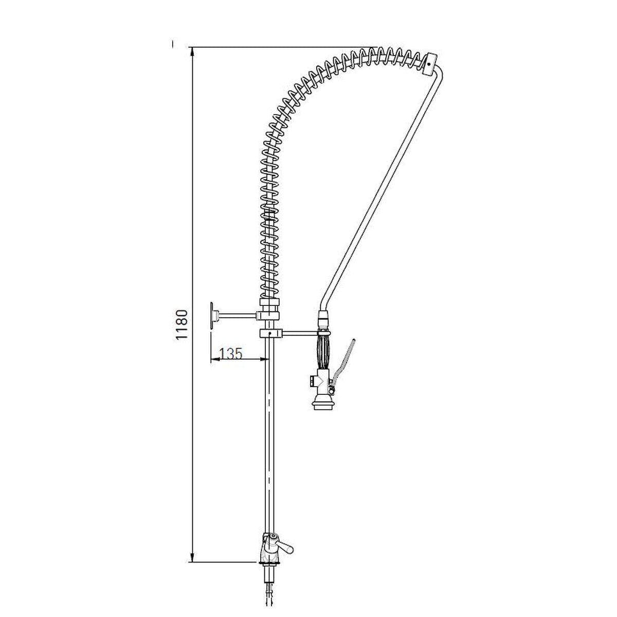 Robinet douchette - GD-2 - CODIGEL