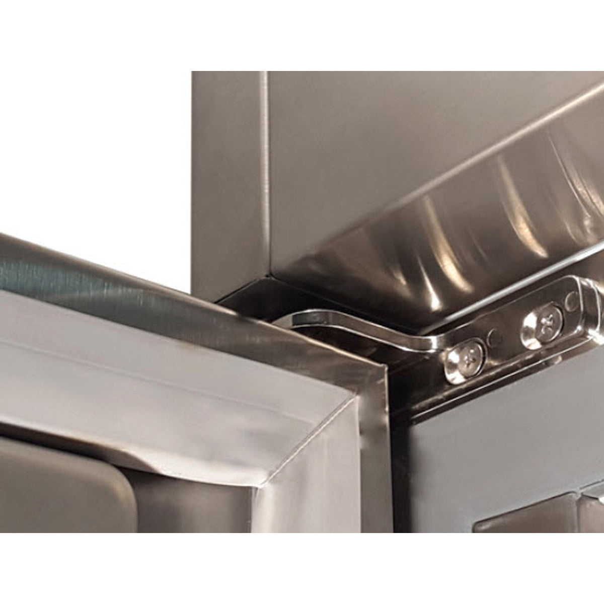 Armoire GN2/1 côtés emboutis négative 1 porte - HECG-1002-PF85 - CODIGEL